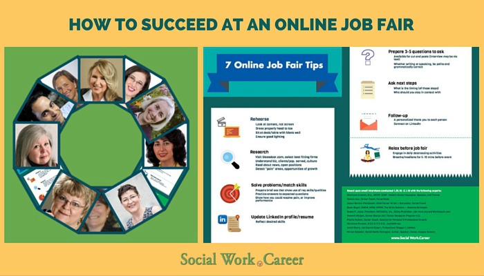online job fair success